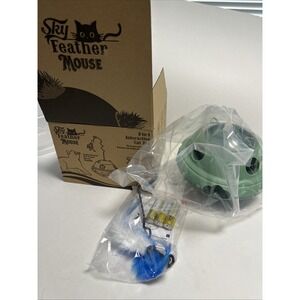 SKY FEATHER MOUSE 3-in-1 cat toy‎ Interactive cat toy